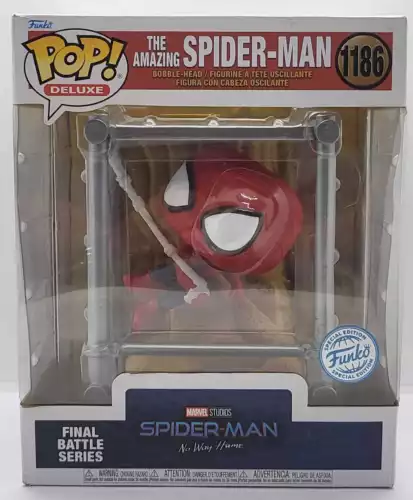 Funko POP! Deluxe: The Amazing Spider-Man No Way Home Bobble Head #1186