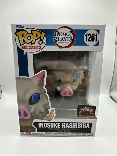 Funko Pop! Demon Slaver Inosuke Hashibira #1261 TargetCon 2023 Exclusive