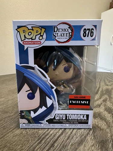 Funko Pop Demon Slayer Giyu Tomioka Vinyl Figure #876 AAA Anime Exclusive
