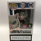 Funko Pop! Demon Slayer: Inosuke Hashibira (Flocked) #875 (Chalice) w/protector