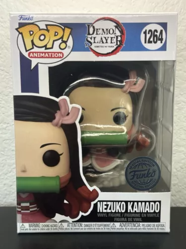 Funko Pop! Demon Slayer: Nezuko Kamado #1264 (Running) With Protector.