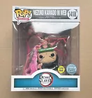 Funko Pop Demon Slayer Nezuko Kamado In Web GITD Deluxe #1418 + Free Protector