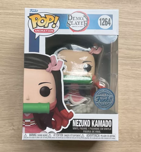 Funko Pop Demon Slayer Nezuko Kamado Running #1264 + Free Protector