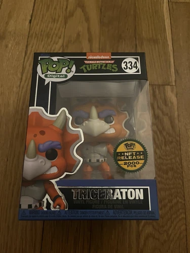 Funko POP! Digital #334 TMNT  Triceraton Legendary LE2000