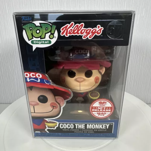 Funko Pop Digital Ad Icons Kelloggs Coco The Monkey #57 Release Exclusive