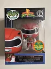 Funko Pop! Digital Mighty Morphin Power Rangers - Red Ranger # 76 Dragon Shield