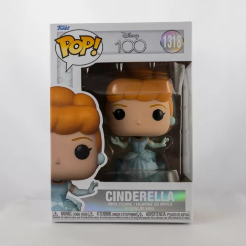Funko Pop! Disney 100th Anniversary Cinderella Princess #1318 Blue Dress Figure