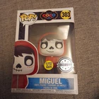 Funko Pop Disney #303 Miguel From Coco GITD Exclusive