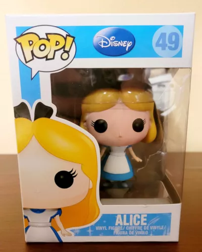 Funko POP! Disney Alice in Wonderland Alice #49 Vinyl Figure NIB