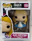 Funko Pop Disney Alice in Wonderland ALICE (CURTSYING) #1058, NEW in Box