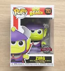 Funko Pop Disney Alien Remix Zurg Metallic #753 + Free Protector