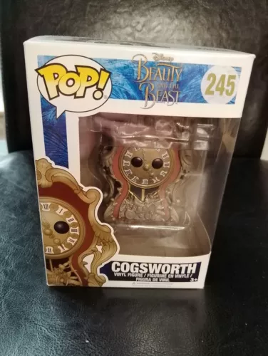 Funko Pop! Disney Beauty And The Beast Cogsworth #245 Vinyl Figure