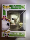 Funko POP! Disney Beauty and The Beast Mrs. Potts & Chip #92 Discolored Chip