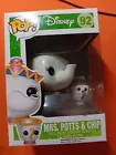 FUNKO POP! DISNEY BEAUTY AND THE BEAST MRS POTTS & CHIP # 92 VAULTED