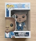 Funko Pop Disney Beauty & The Beast Beast Flocked #243 + Free Protector