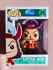 Funko Pop! Disney Captain Hook #26 OG Disney Logo Box Authentic