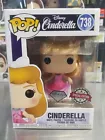 Funko Pop! Disney Cinderella #738 Diamond Glitter Special Edition w/Protector