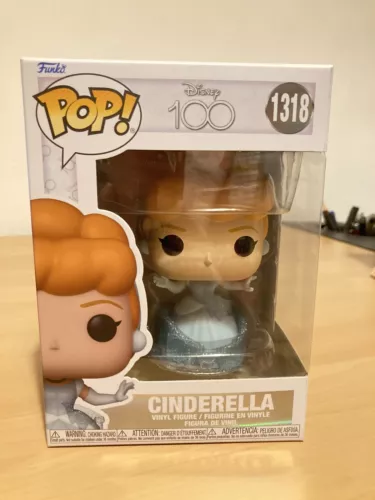 Funko POP! Disney Cinderella Disney 100th Anniversary 1318 Vinyl Figure New