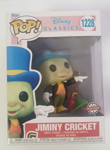Funko POP! Disney Classics #1228 Jiminy Cricket Vinyl Figure