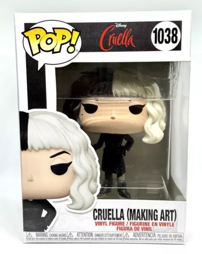 Funko Pop! Disney Cruella (Making Art) Vinyl Figure #1038 New in Box