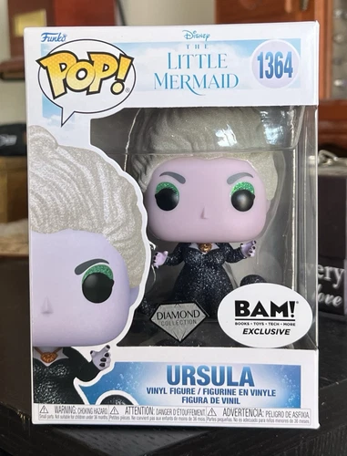 Funko Pop! Disney: (Diamond) URSULA #1364 Books A Million (Exclusive)