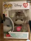 Funko Pop! Disney EEYORE #1170 Flocked Funko Special Edition In pop protector