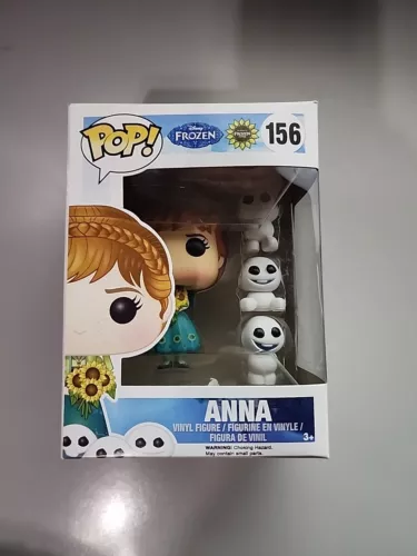 Funko POP! Disney Frozen Fever - Vinyl Figure - ANNA with Snowgies #156
