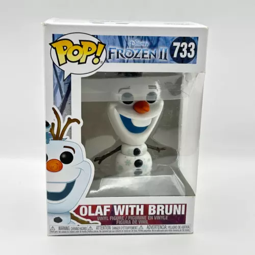 Funko Pop! Disney Frozen II - Olaf with Bruni #733 DAMAGED FIGURE SEE PICS