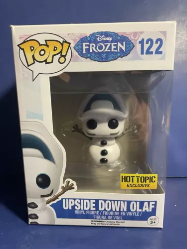 Funko Pop! Disney Frozen Upside Down Olaf Figure #122 - Hot Topic Exclusive