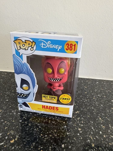 Funko Pop! Disney Hercules Hades Chase 381 : Hot Topic Glow Chase