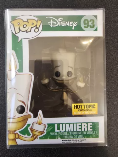 Funko Pop! Disney - Hot Topic - GID: Lumiere #93