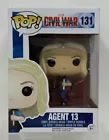 Funko Pop! Disney Marvel CAPTAIN AMERICA - CIVIL WAR - AGENT 13 #131 NEW IN BOX