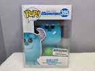 Funko Pop Disney Monsters Inc Flocked Sulley Amazon Exclusive #385 w/Protector