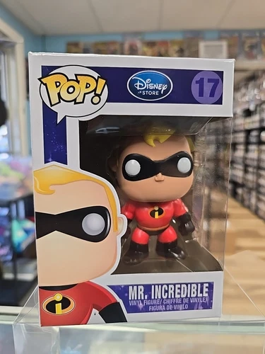 Funko POP Disney: Mr. Incredible 17 FIRST RELEASE DISNEY STORE DAMAGE