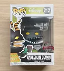 Funko Pop Disney NBC Harlequin Demon Diamond Glitter #212 + Free Protector