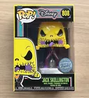 Funko Pop Disney Nightmare Before Christmas Jack Skellington Black Light #808