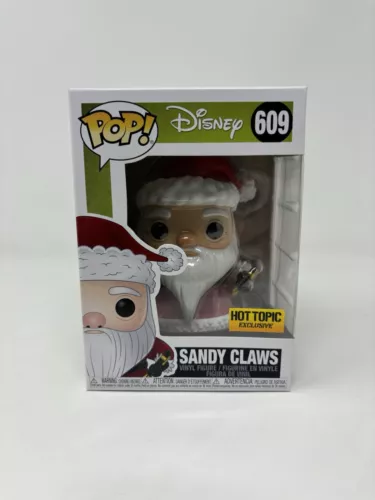 Funko Pop Disney Nightmare Before Christmas Sandy Claws Vinyl Figure NBX 609 Hot