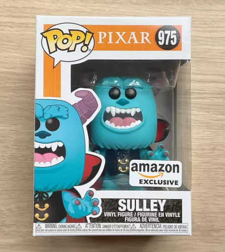Funko Pop Disney Pixar Halloween Sulley Vampire #975 + Free Protector
