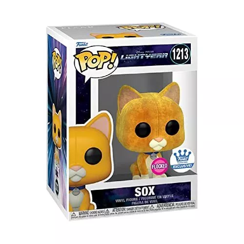 Funko Pop! Disney: Pixar Lightyear - Sox (Flocked Funko Exclusive) #1213