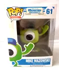 FUNKO POP DISNEY PIXAR MONSTERS UNIVERSITY MIKE WAZOWSKI 61 VINYL TOY FIGURE!!!
