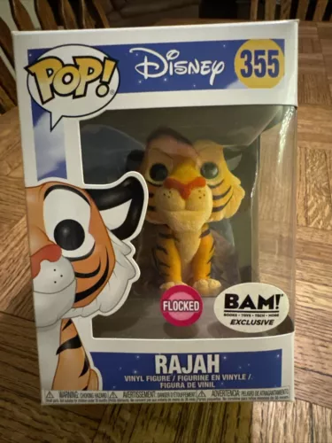 Funko POP! Disney Rajah 355 Flocked Books A Million BAM Exclusive Aladdin