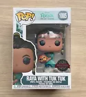 Funko Pop Disney Raya And The Last Dragon Raya With Tuk Tuk #1005 + Protector