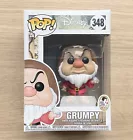 Funko Pop Disney  Snow White Grumpy With Diamond #348 + Free Protector