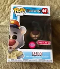 Funko Pop Disney Talespin #441 Baloo Flocked Target Brand New Vinyl Figure