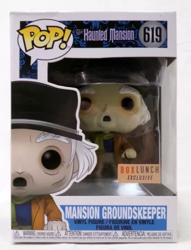 Funko Pop! Disney The Haunted Mansion 619 Mansion Groundskeeper Vinyl Figure New