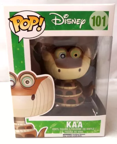 FUNKO POP DISNEY THE JUNGLE BOOK KAA 101 VINYL TOY FIGURE!!!