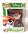 FUNKO POP DISNEY THE JUNGLE BOOK SHERE KHAN 102 VINYL TOY FIGURE MINTY!!!
