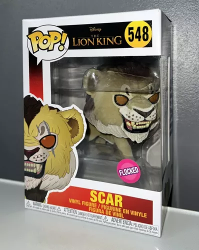 Funko Pop! Disney: The Lion King Live Action - Scar Flocked Special Edition 548