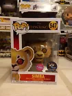Funko Pop Disney The Lion King Simba Flocked MCM Limited Edition 547