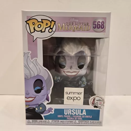 Funko Pop Disney The Little Mermaid 568 Ursula Summer Expo Vinyl Figure New